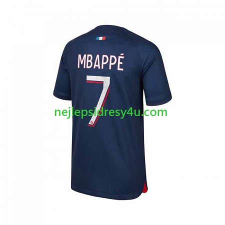 Fotbalový Dres Paris Saint-Germain Mbappé 7 Domácí 2023/24